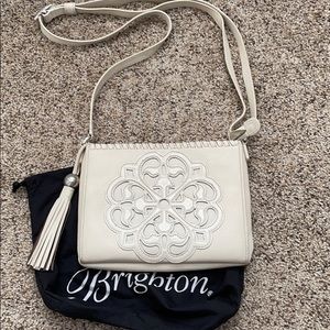 Cream Brighton Crossbody Purse